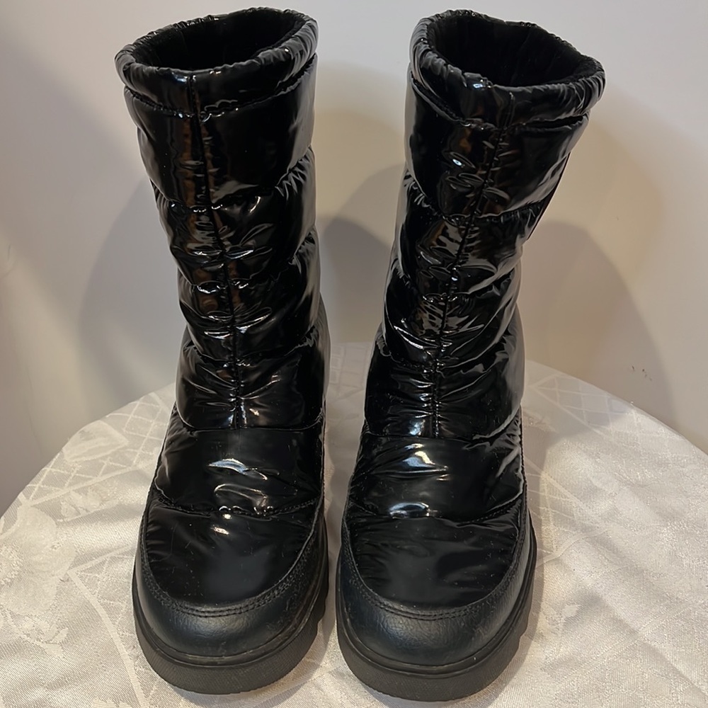 Sorel Sz 9 Joan of Arctic Next Lite Mid Puffy (Black) Women's Boots - Picture 6 of 11